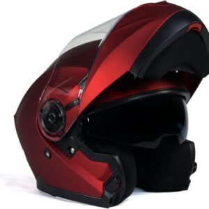 Helmets  Advanced Motorcycle Modular Helmet Biker w/Drop Down Visor - XX-Large
